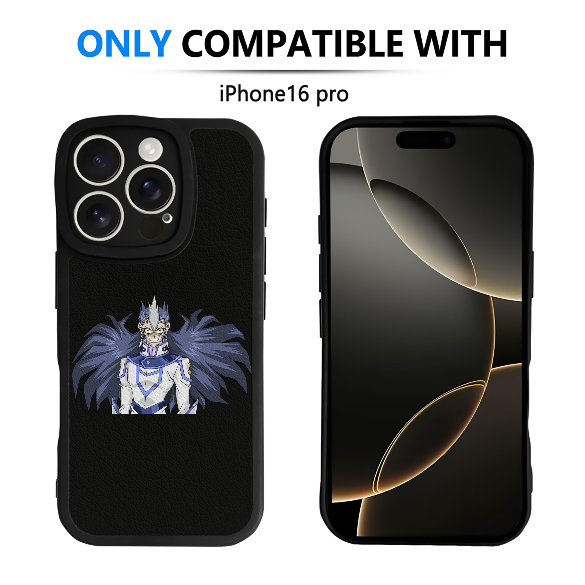 （画像用） 遊☆戯☆王 Yu-Gi-Oh! 【iPhone 16シリーズ対応】シリコンスマホケース（レザー調） 材質：シリコン